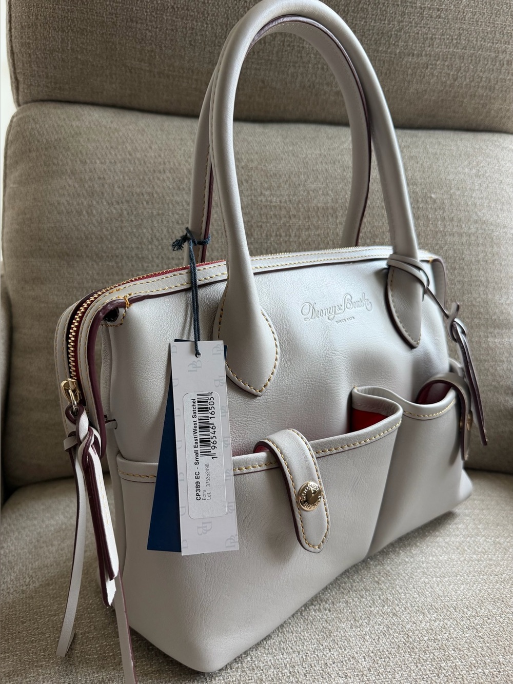 Dooney & Bourke Small East/West Satchel - Picture 2 of 16